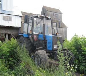 Установка GPS трекера на трактор Беларус